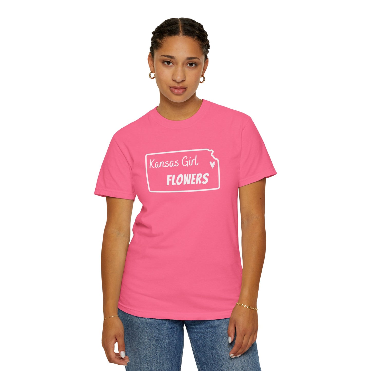 Flowerween: Kansas Girl Flower Tee