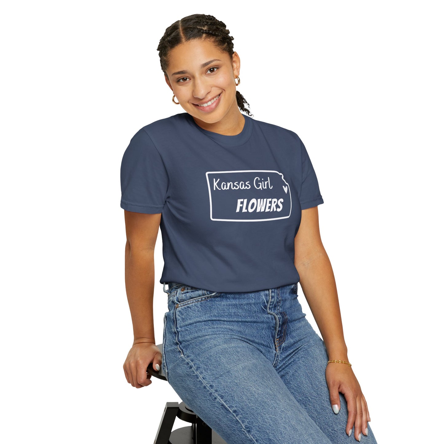 Flowerween: Kansas Girl Flower Tee