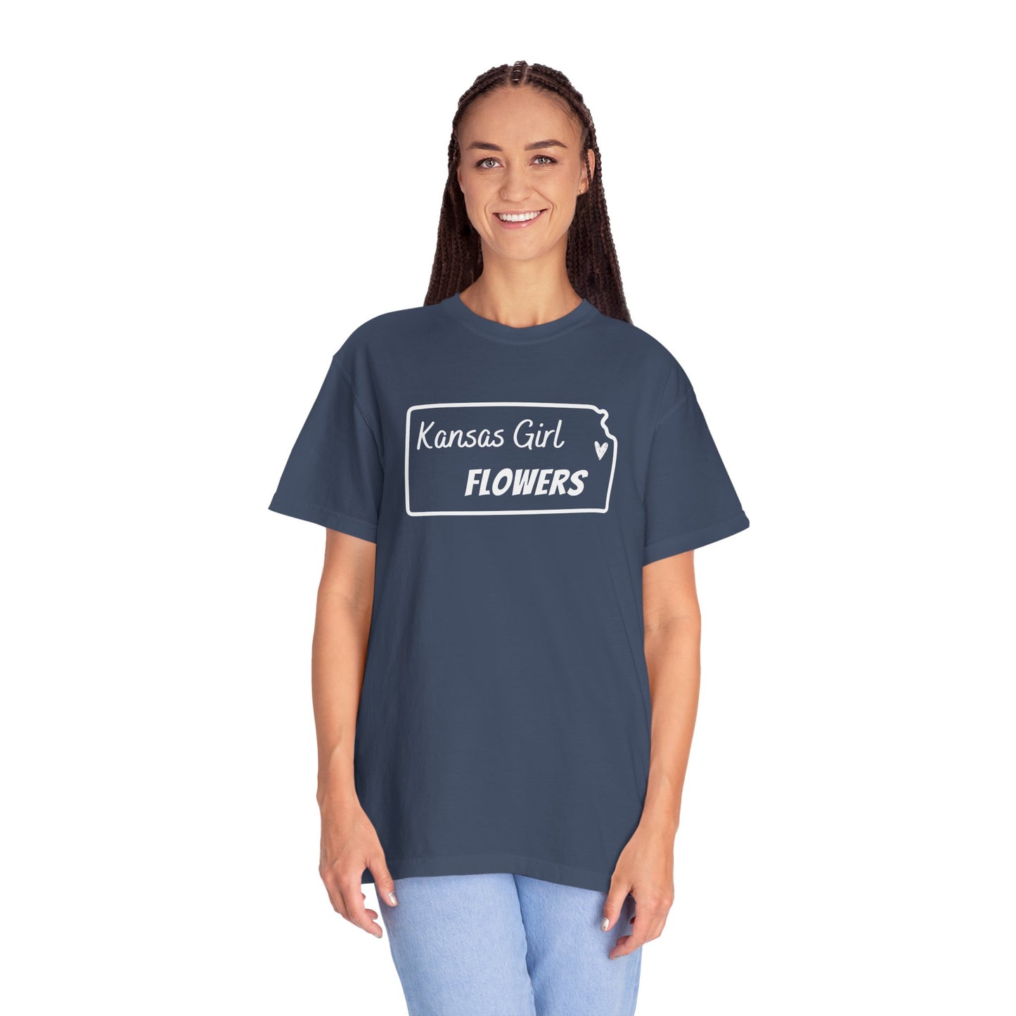 Flowerween: Kansas Girl Flower Tee