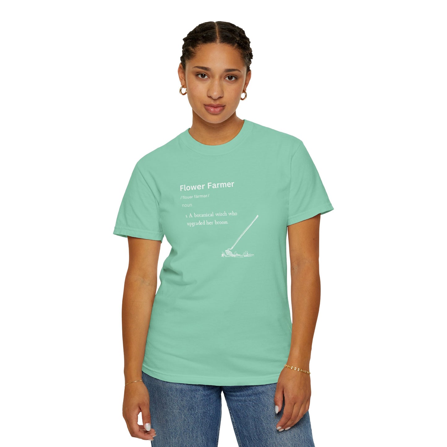 Flowerween: Flower Witch Tee