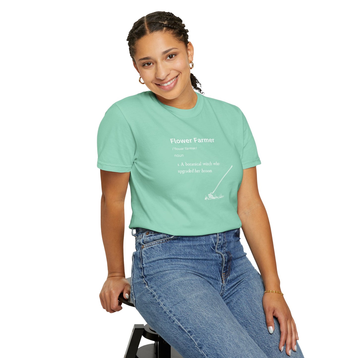 Flowerween: Flower Witch Tee