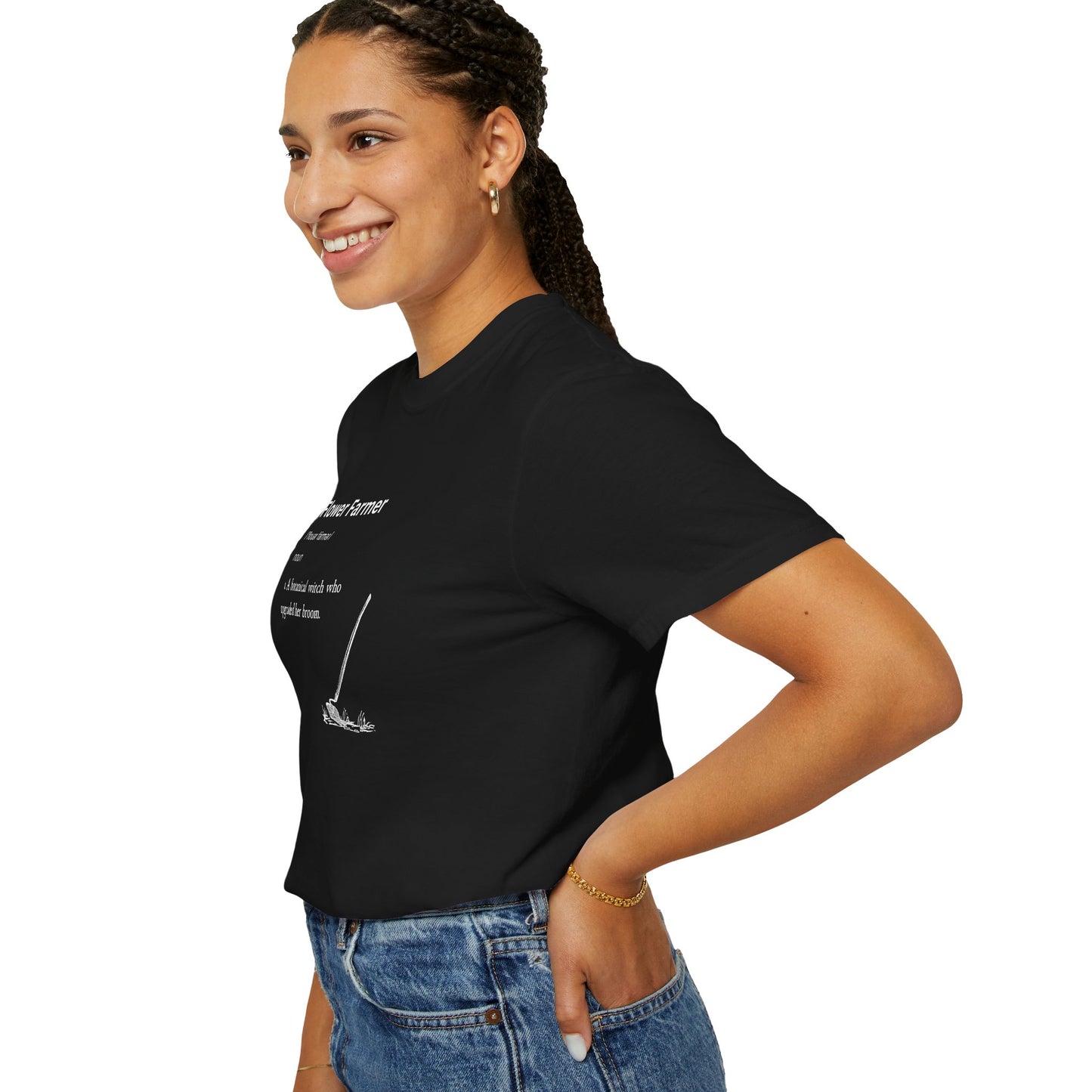 Flowerween: Flower Witch Tee