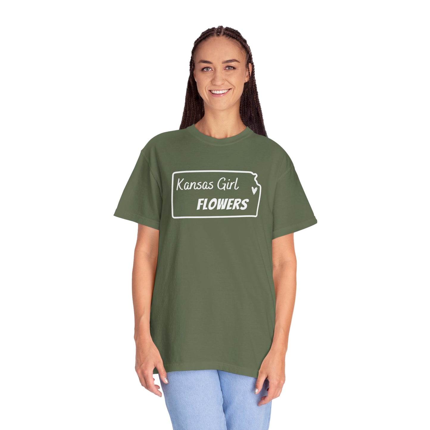 Flowerween: Kansas Girl Flower Tee