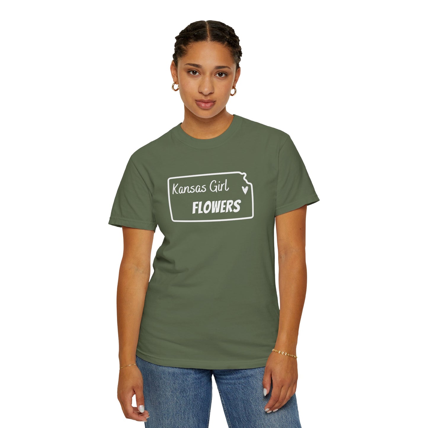 Flowerween: Kansas Girl Flower Tee