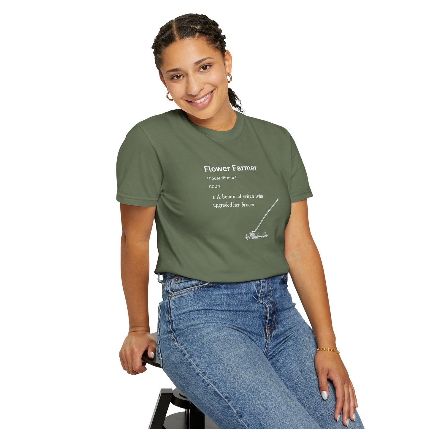 Flowerween: Flower Witch Tee