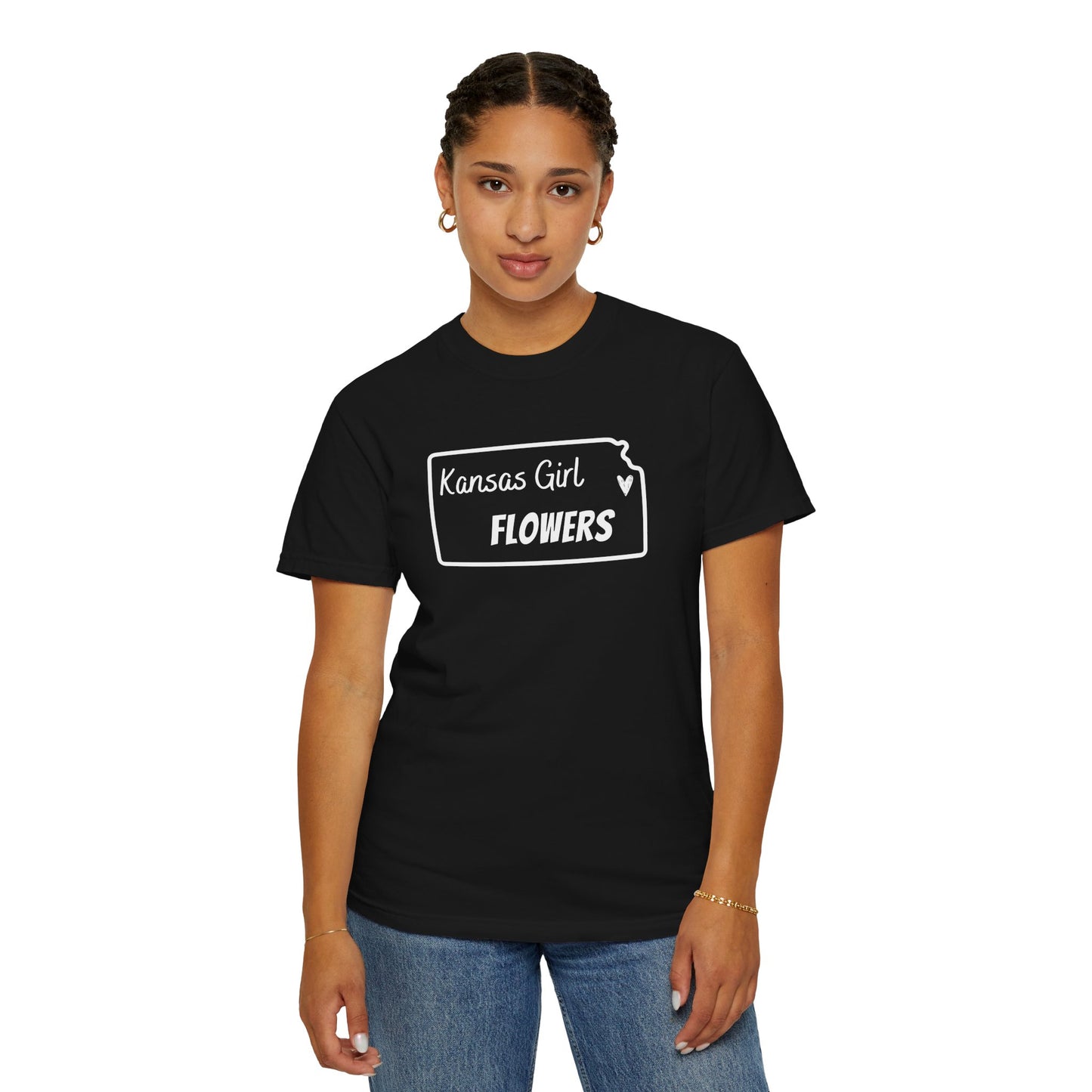 Flowerween: Kansas Girl Flower Tee