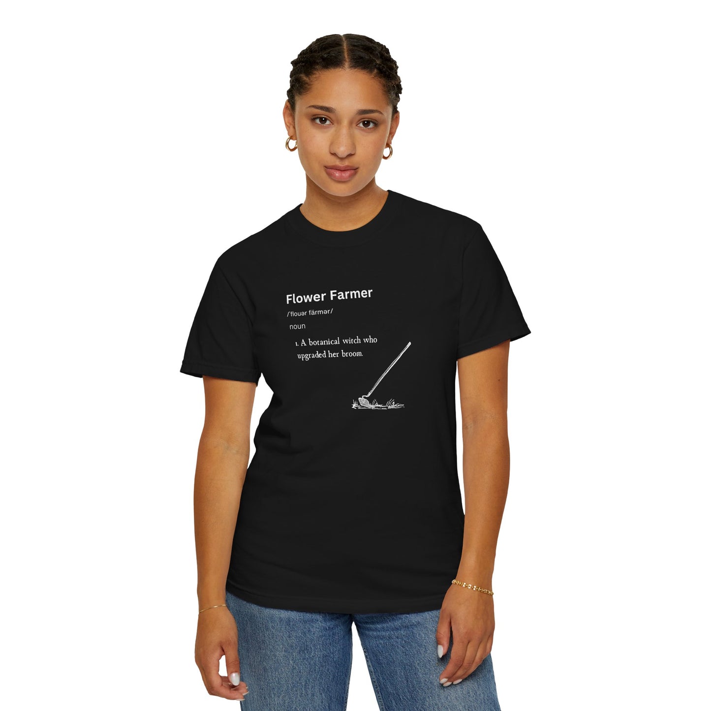 Flowerween: Flower Witch Tee