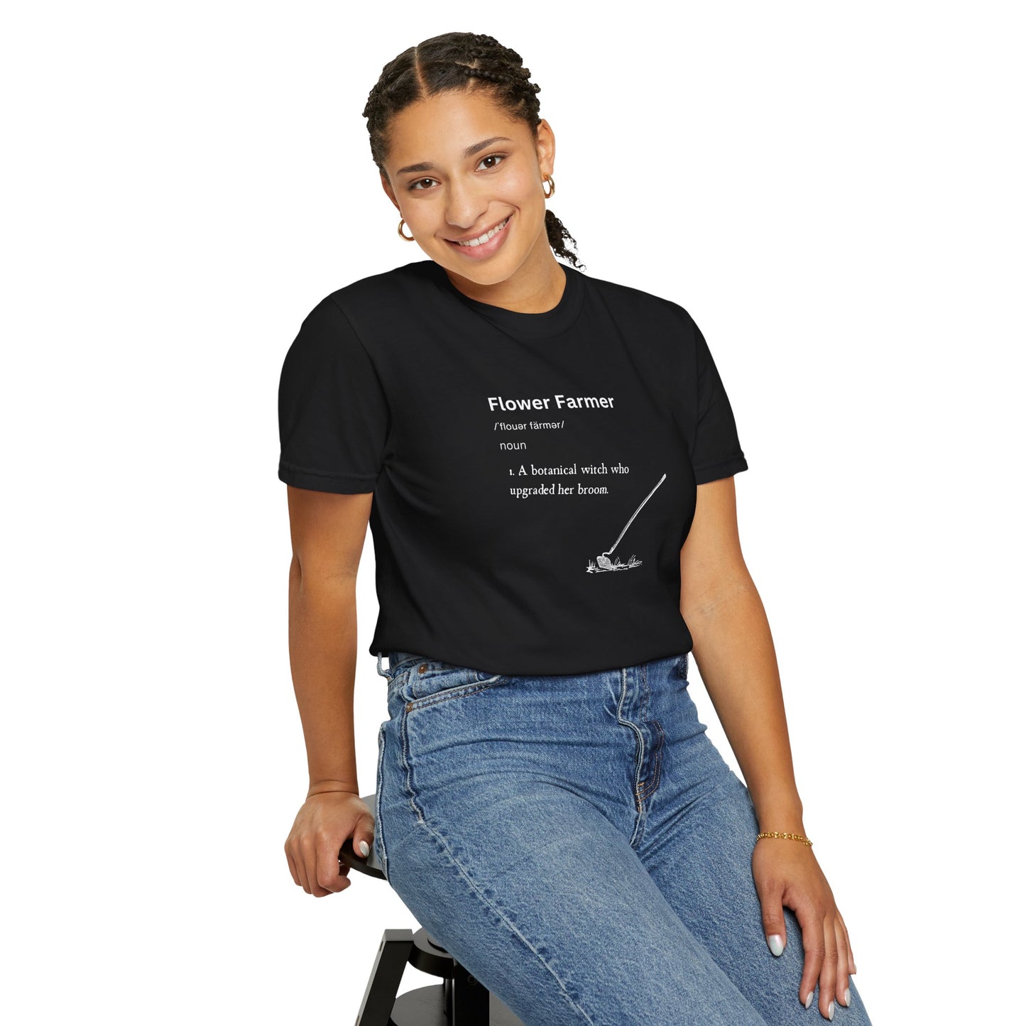 Flowerween: Flower Witch Tee