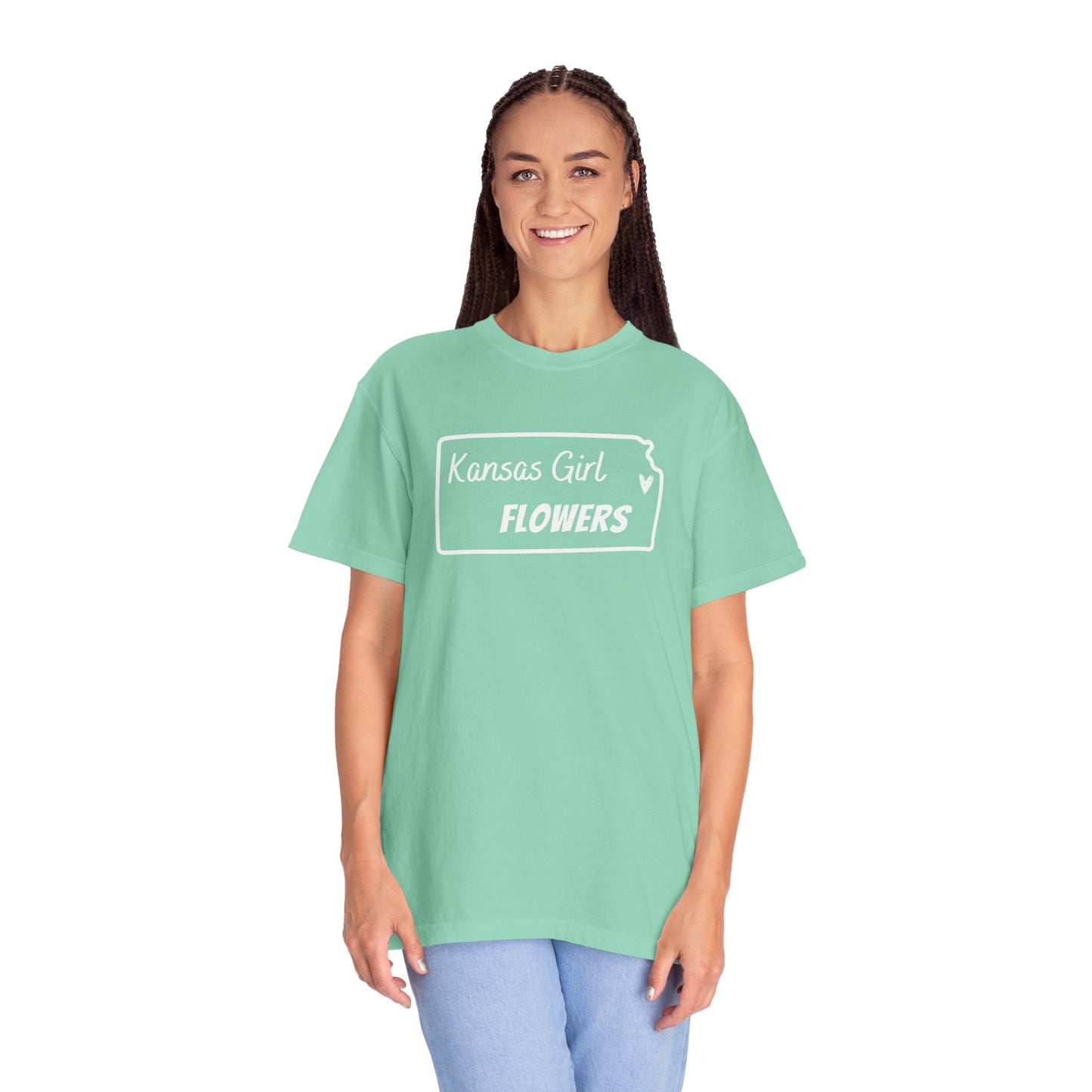Flowerween: Kansas Girl Flower Tee