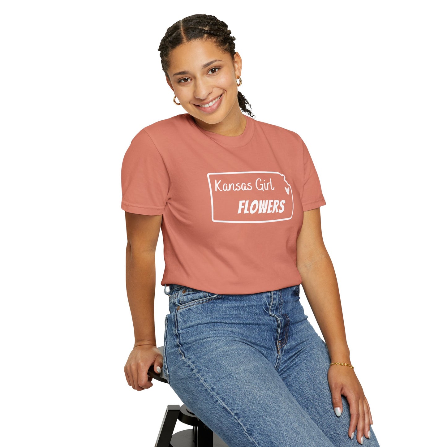 Flowerween: Kansas Girl Flower Tee