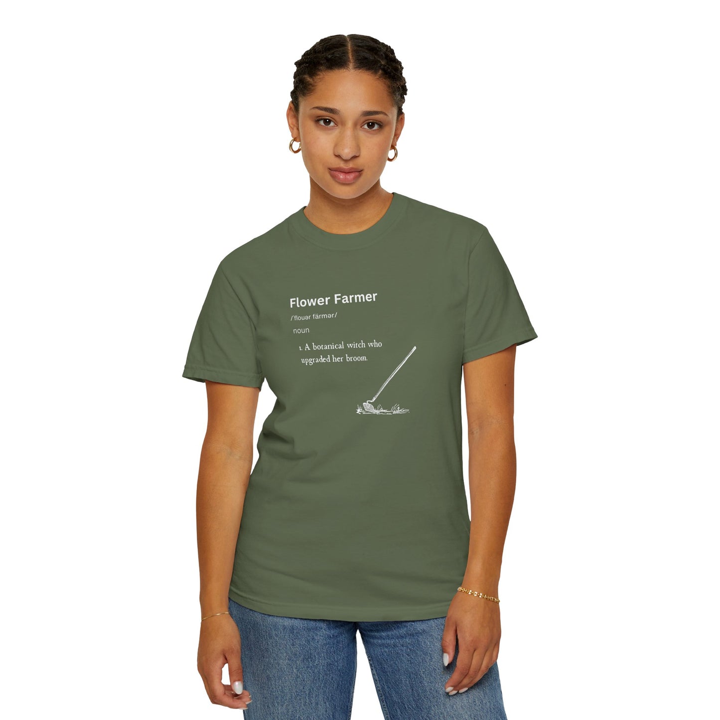 Flowerween: Flower Witch Tee
