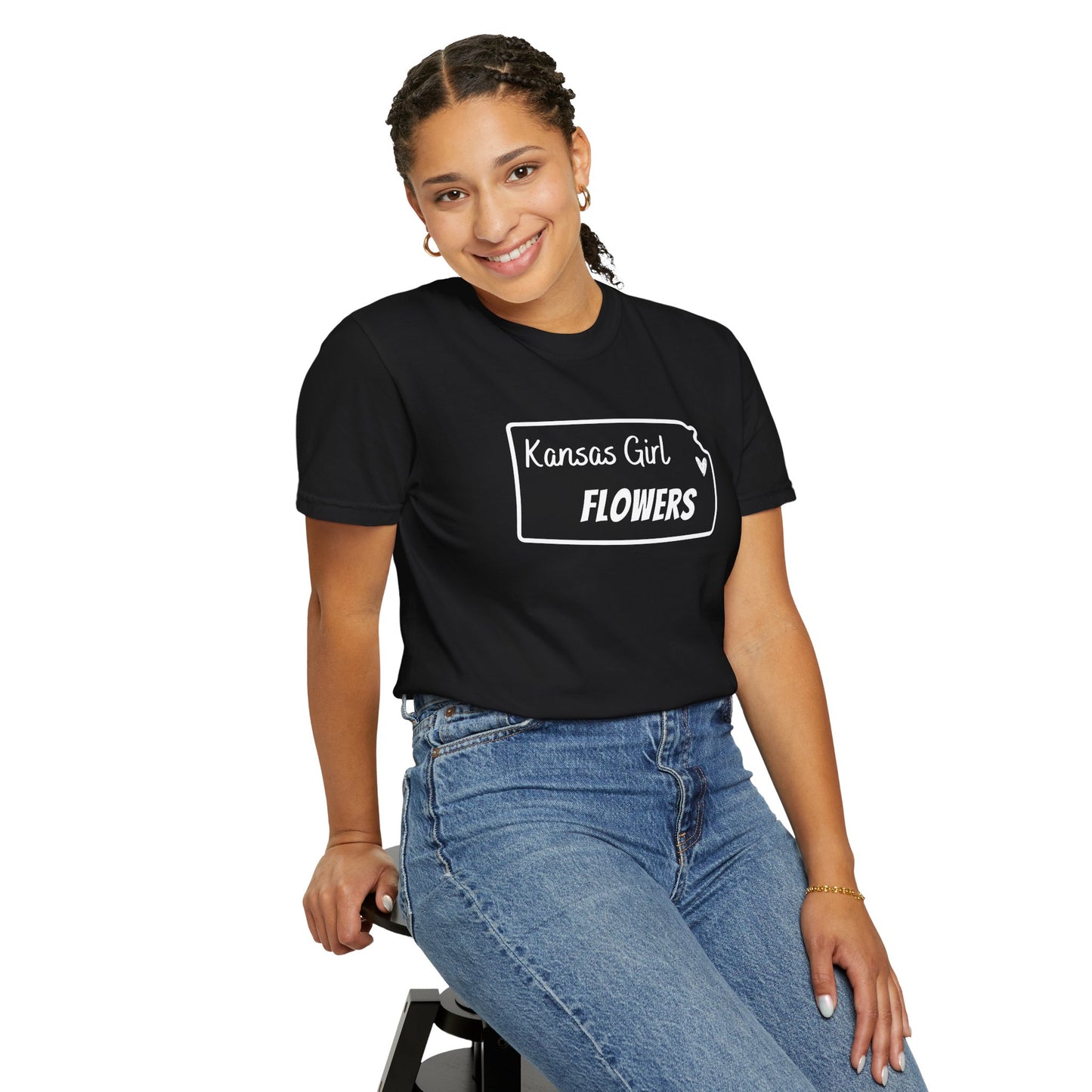 Flowerween: Kansas Girl Flower Tee