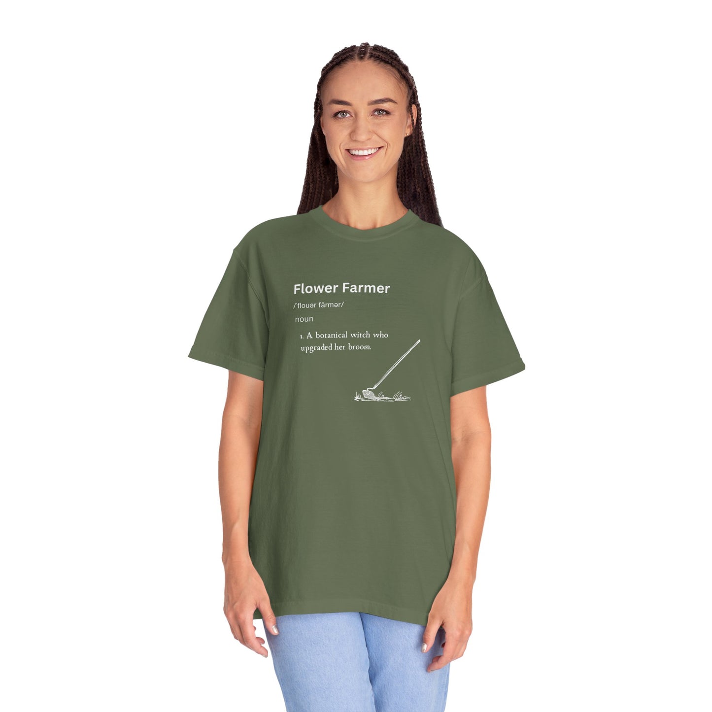 Flowerween: Flower Witch Tee