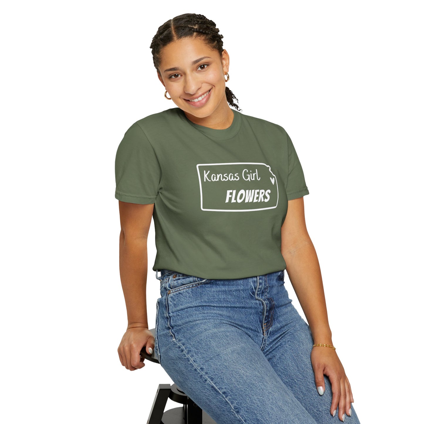 Flowerween: Kansas Girl Flower Tee