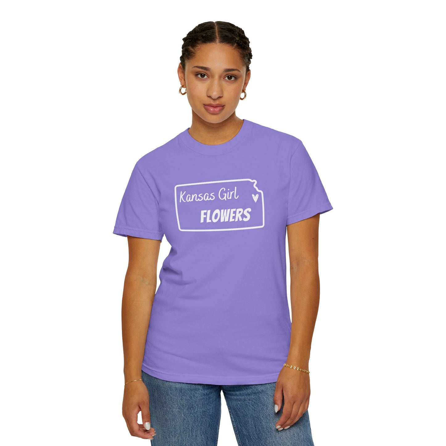 Flowerween: Kansas Girl Flower Tee