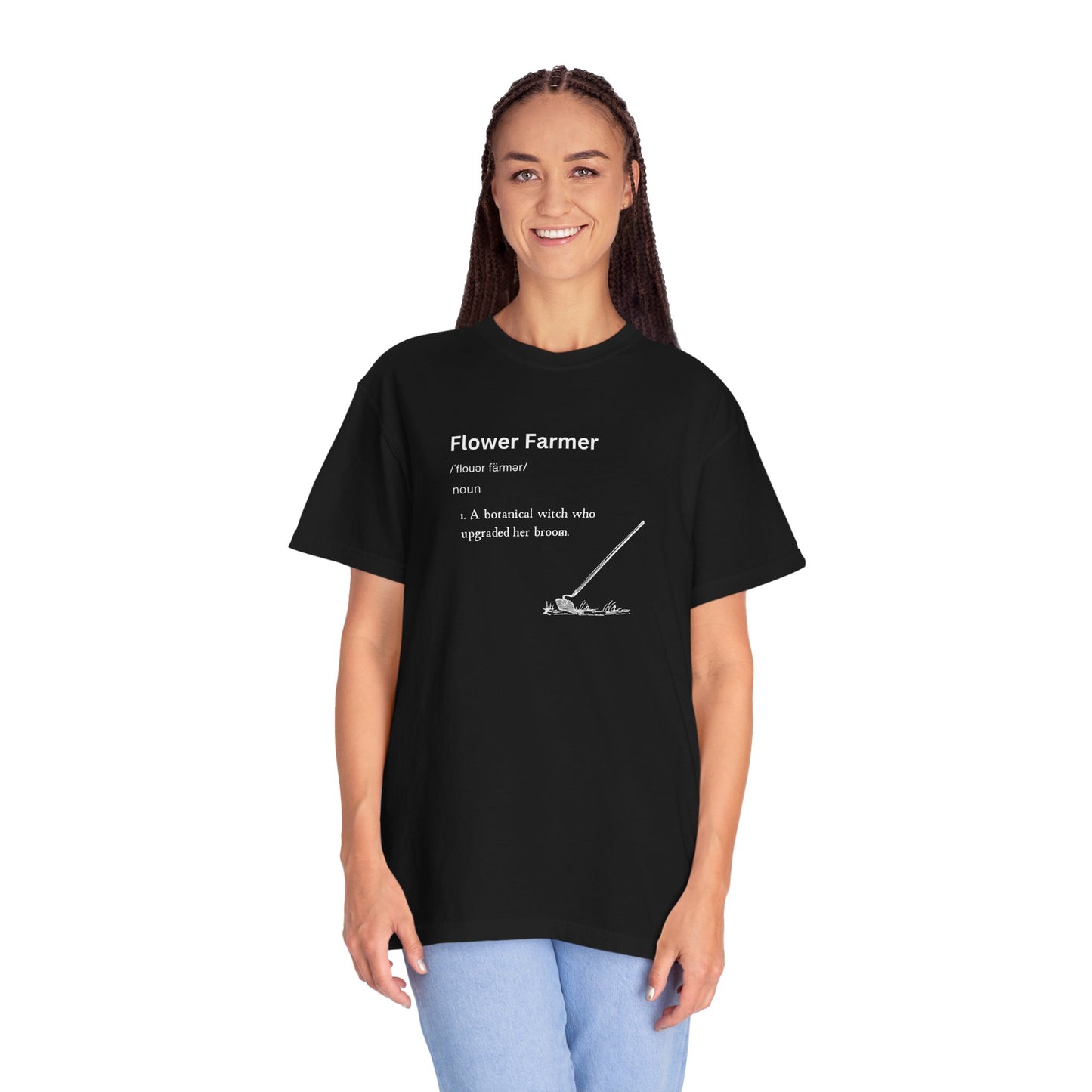 Flowerween: Flower Witch Tee