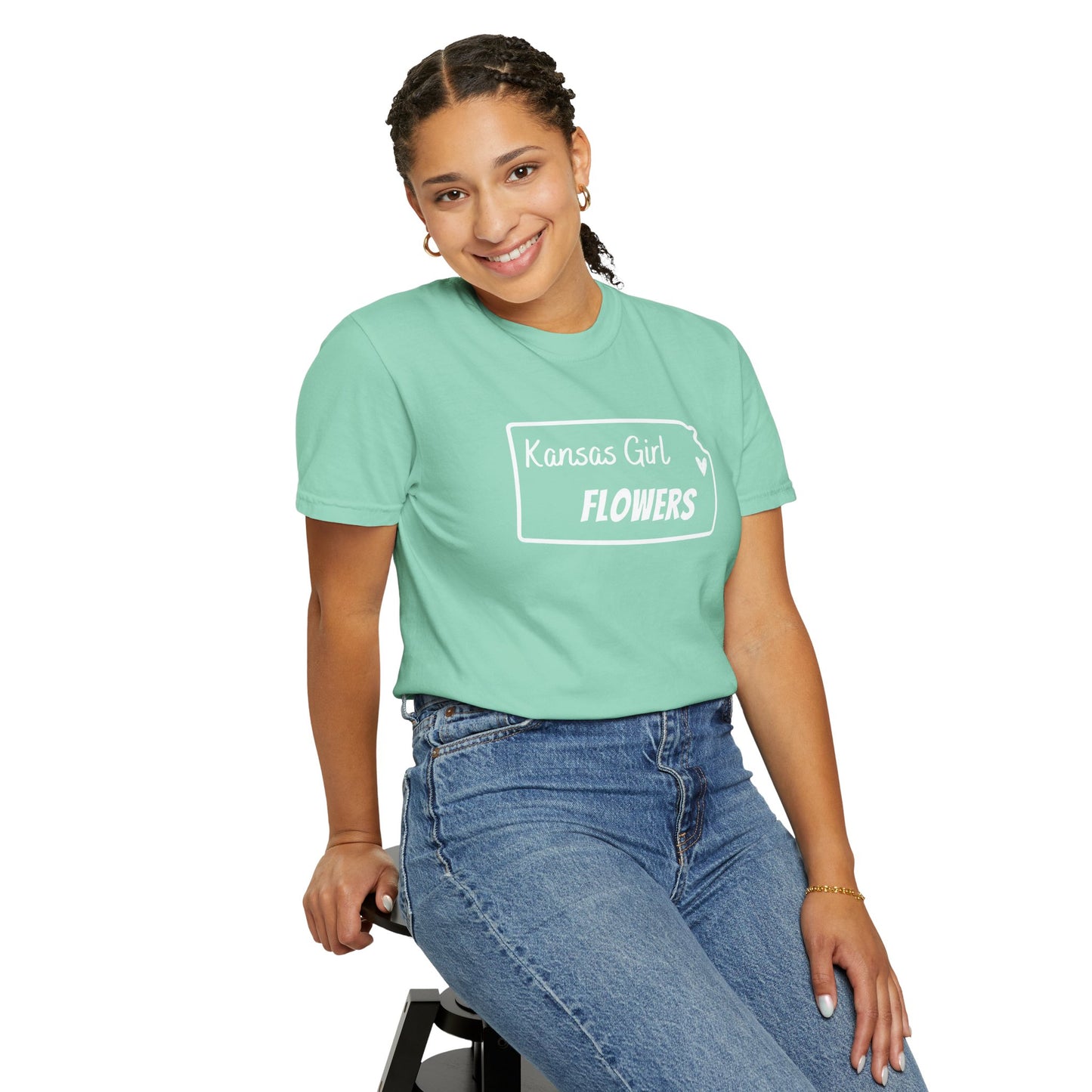 Flowerween: Kansas Girl Flower Tee