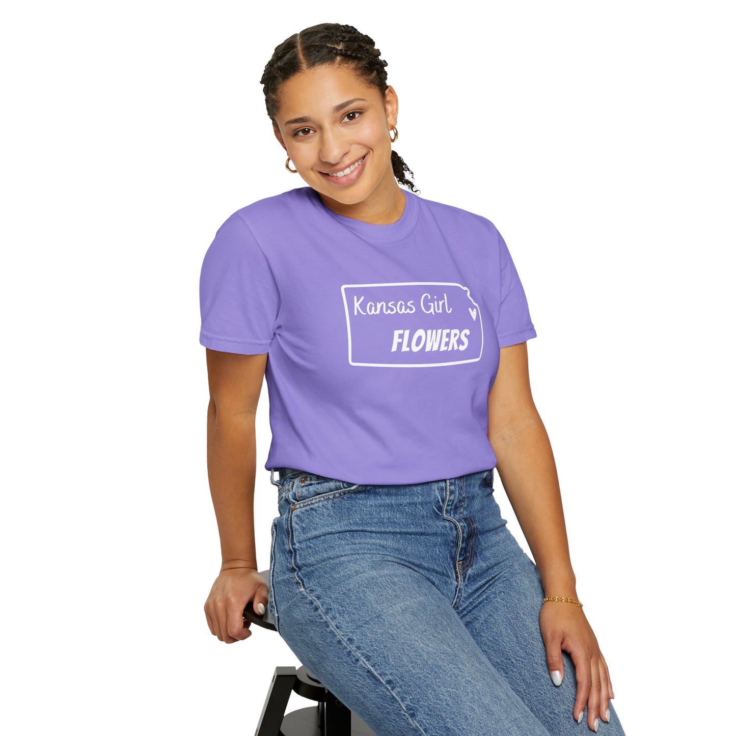 Flowerween: Kansas Girl Flower Tee