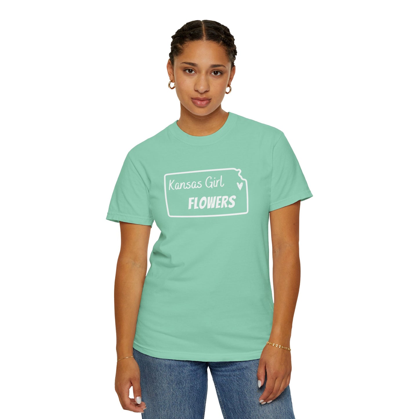 Flowerween: Kansas Girl Flower Tee