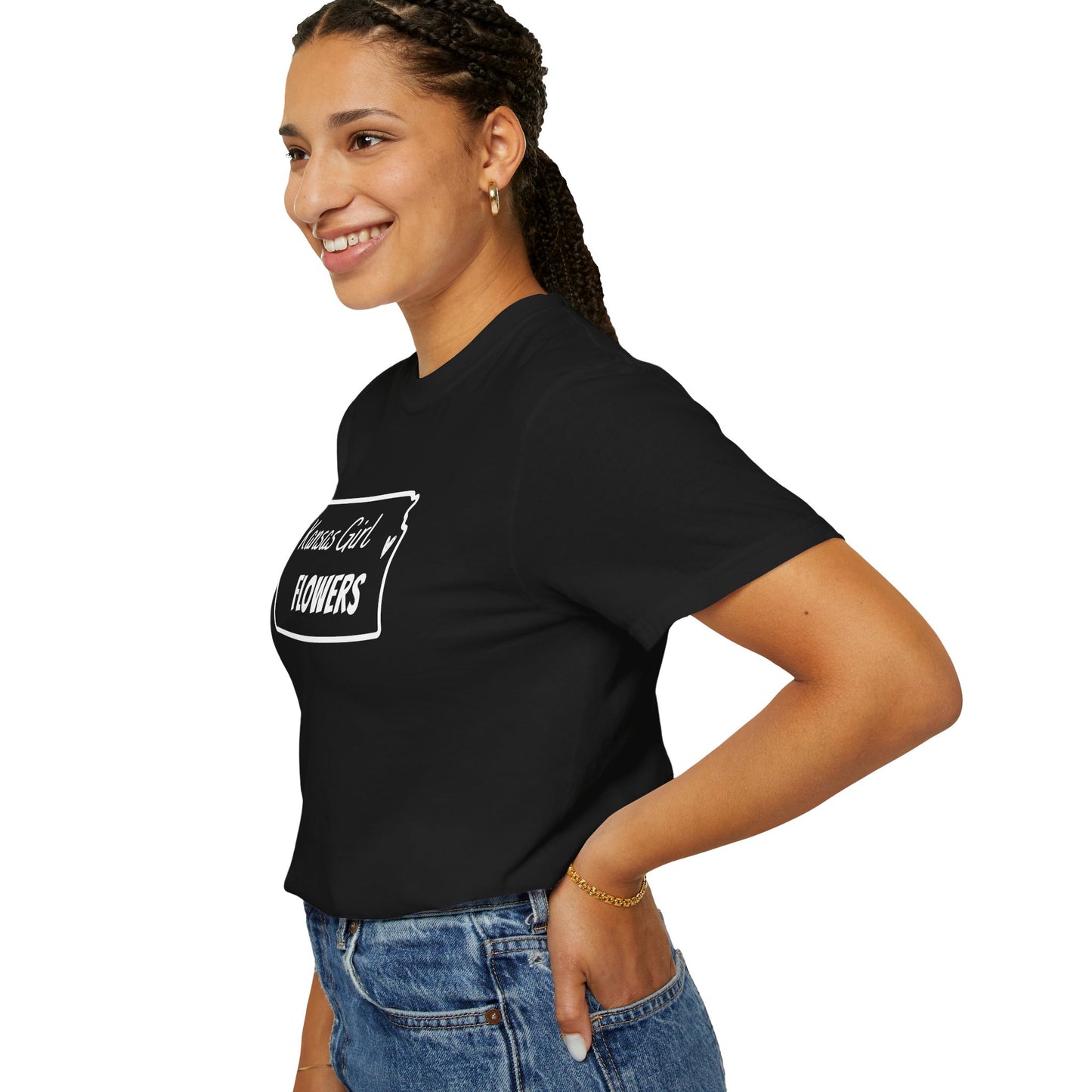 Flowerween: Kansas Girl Flower Tee