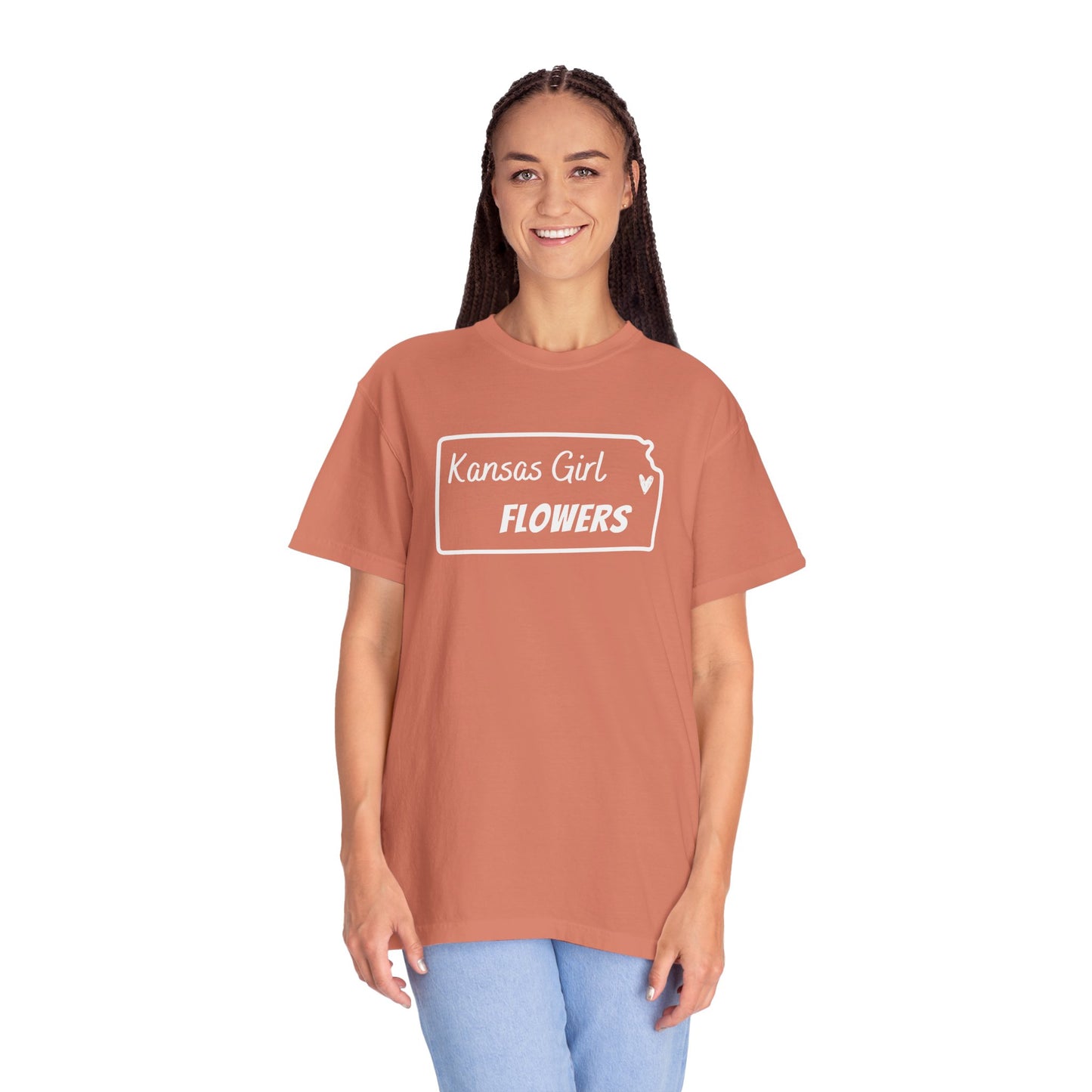 Flowerween: Kansas Girl Flower Tee