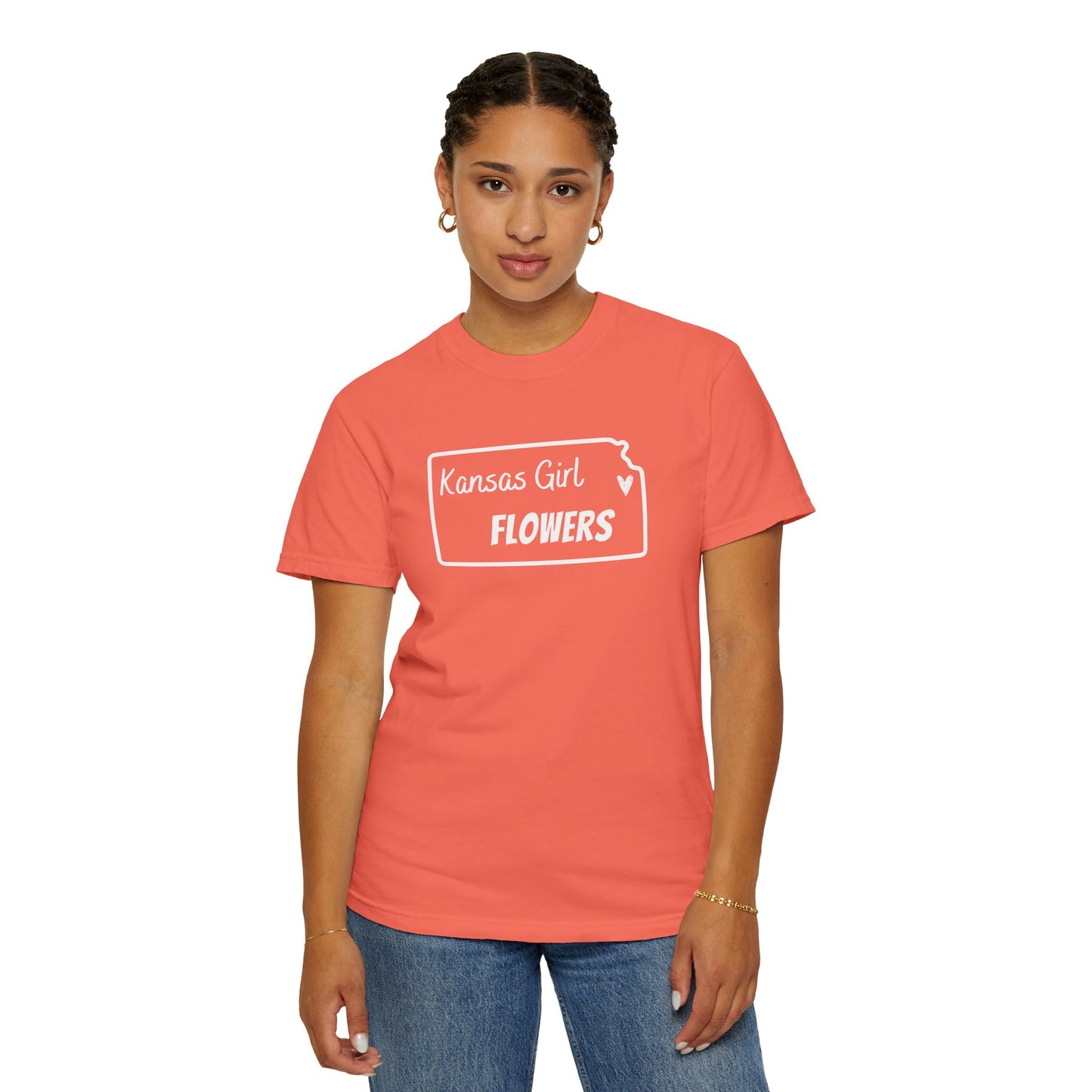 Flowerween: Kansas Girl Flower Tee